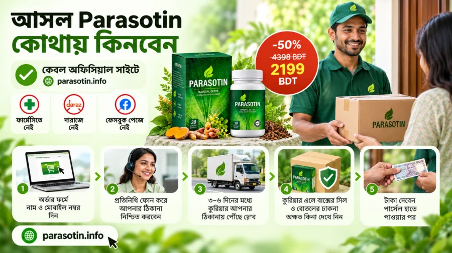 Parasotin — অফিসিয়াল সাইট থেকে অর্ডার ও ডেলিভারি